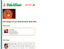 Tablet Screenshot of hindualliance.com